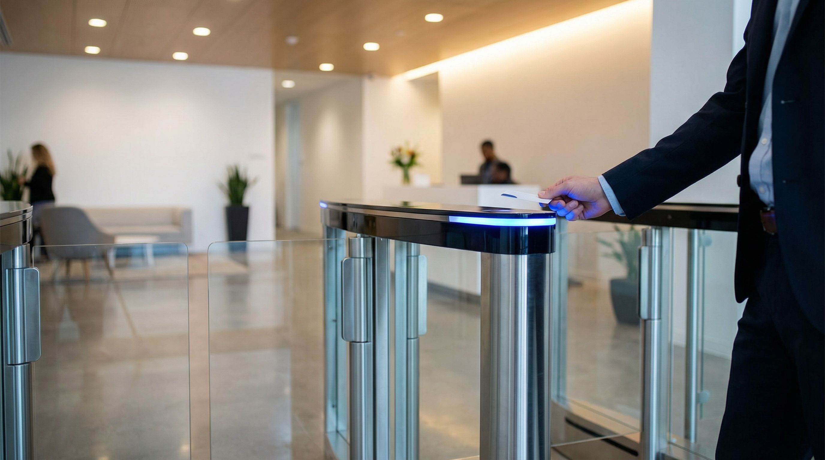 Badge access control dashboard