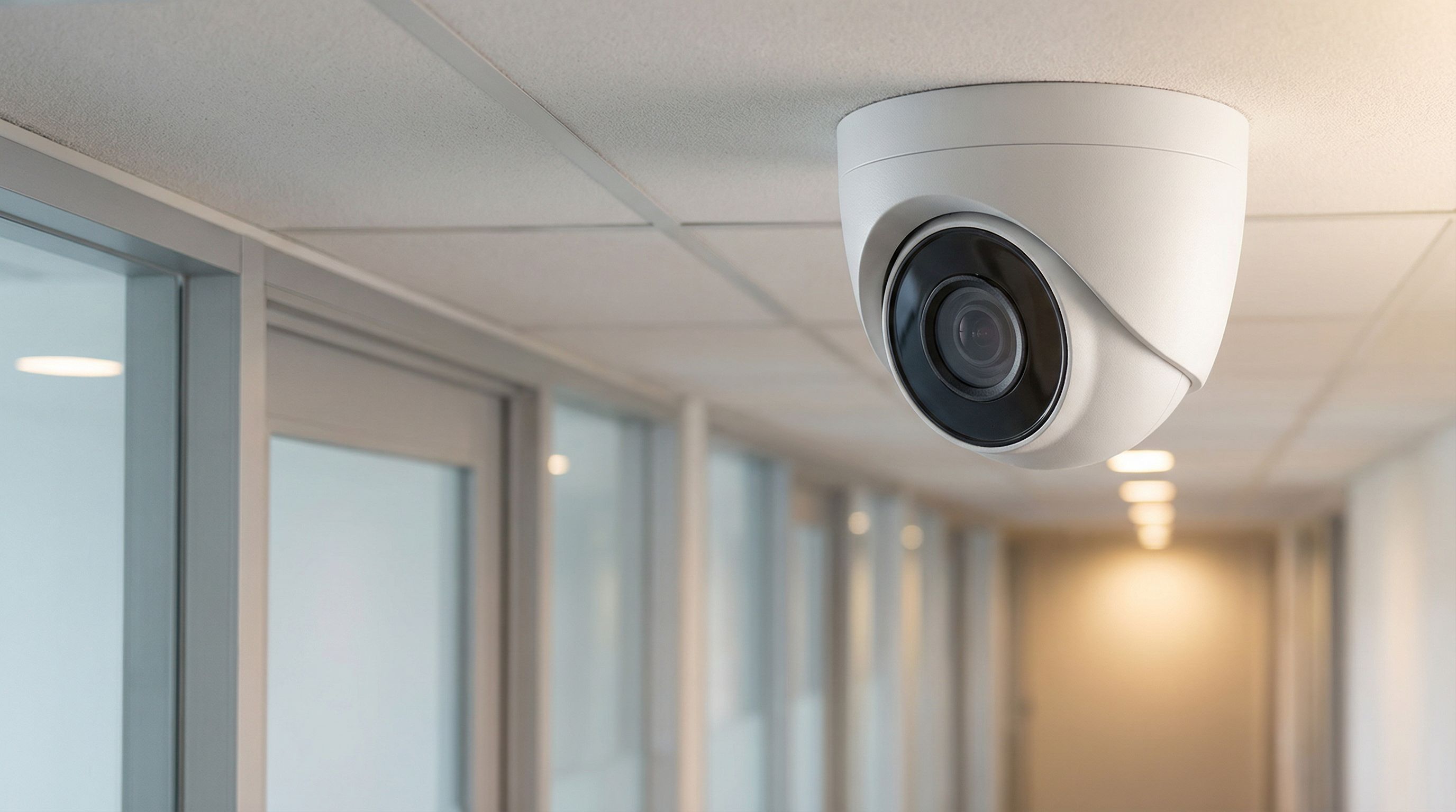 HD surveillance camera close-up